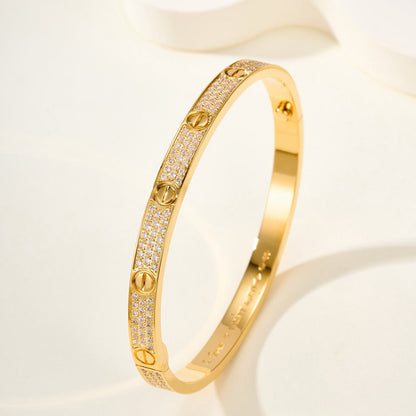[Kincade]LOVE BRACELET 4.8MM DIAMOND-PAVED