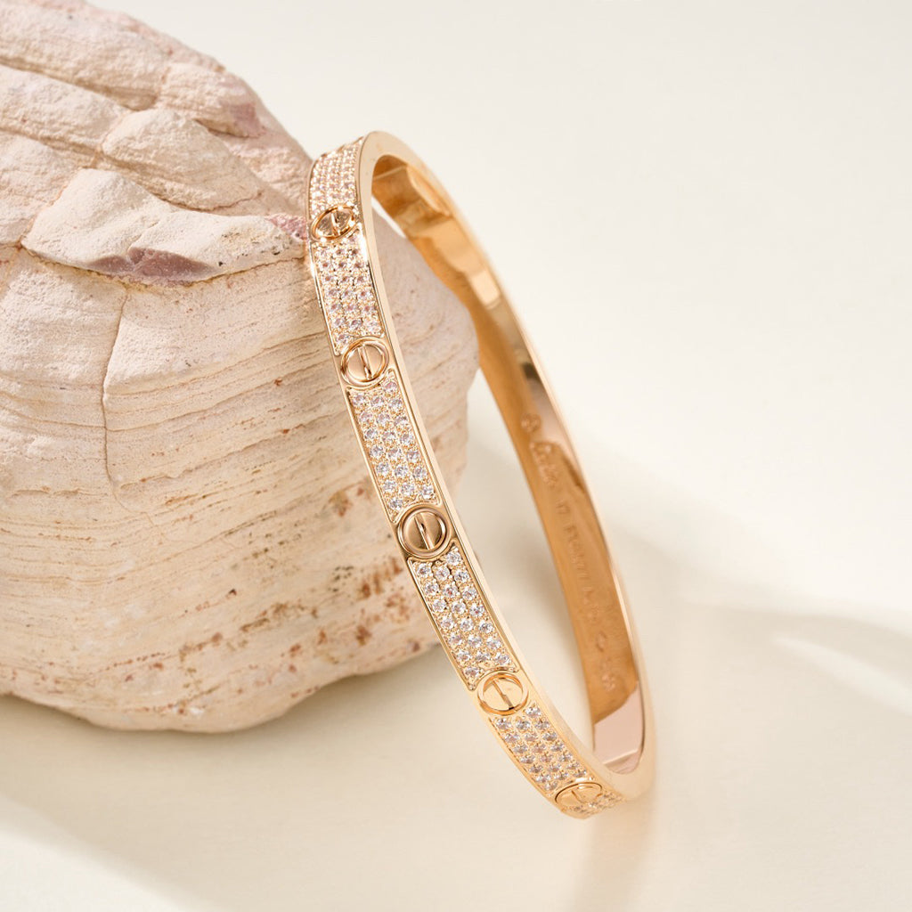 [Kincade]LOVE BRACELET 4.8MM DIAMOND-PAVED