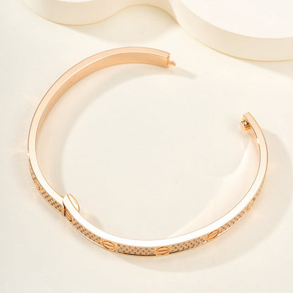 [Kincade]LOVE BRACELET 4.8MM DIAMOND-PAVED