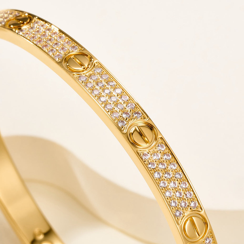 [Kincade]LOVE BRACELET 4.8MM DIAMOND-PAVED