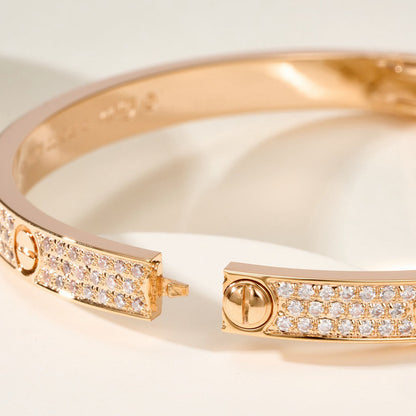 [Kincade]LOVE BRACELET 4.8MM DIAMOND-PAVED