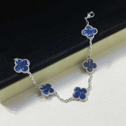 [Kincade]CLOVER 5 MOTIF PIETERSITE BRACELET COLLECTION