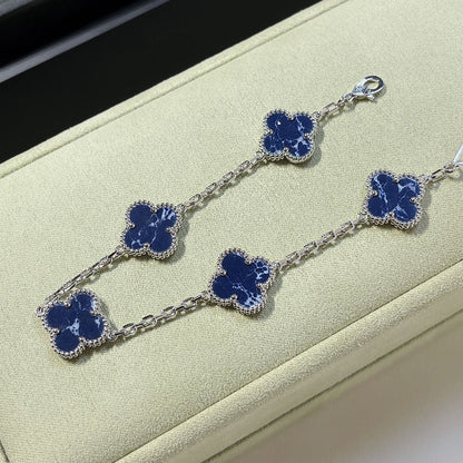 [Kincade]CLOVER 5 MOTIF PIETERSITE BRACELET COLLECTION