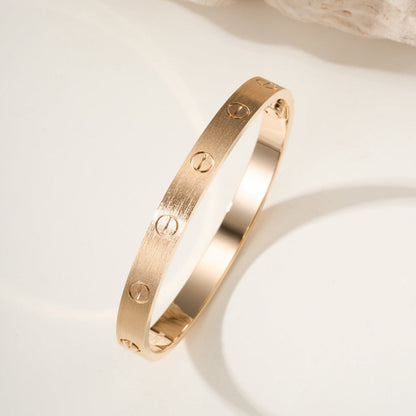 [Kincade]LOVE BRACELET 6.1MM BRUSHED