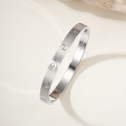 [Kincade]LOVE BRACELET 6.1MM BRUSHED