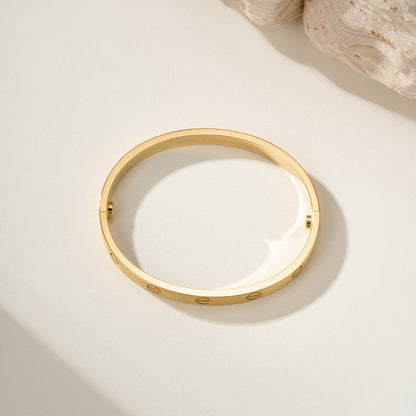 [Kincade]LOVE BRACELET 6.1MM BRUSHED