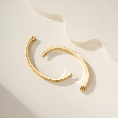 [Kincade]LOVE BRACELET 6.1MM BRUSHED
