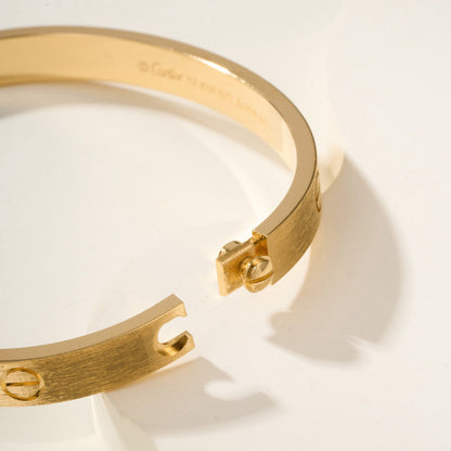 [Kincade]LOVE BRACELET 6.1MM BRUSHED