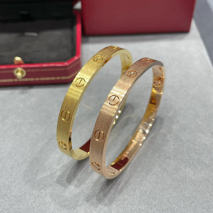 [Kincade]LOVE BRACELET 6.1MM BRUSHED