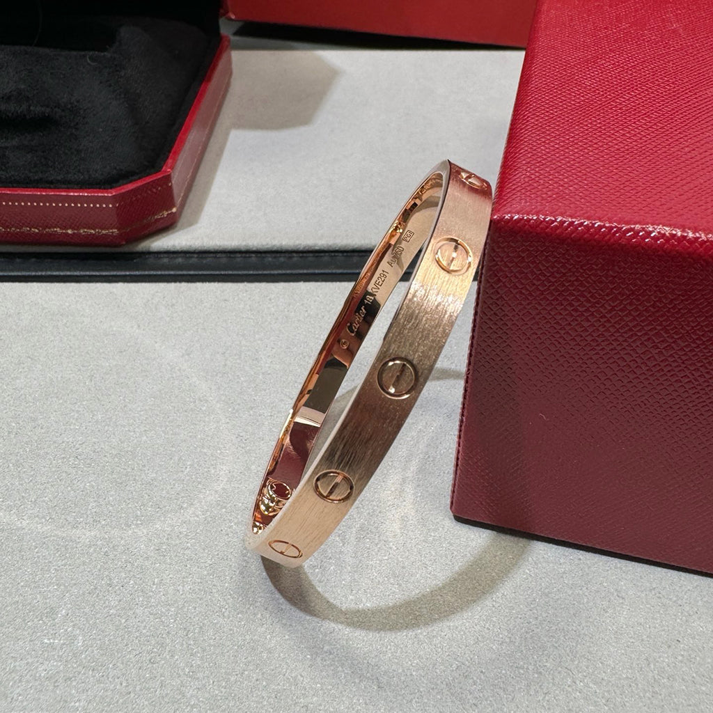 [Kincade]LOVE BRACELET 6.1MM BRUSHED