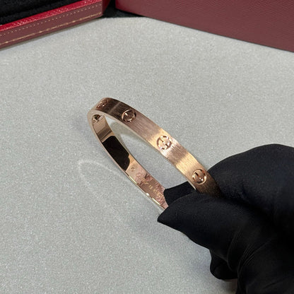 [Kincade]LOVE BRACELET 6.1MM BRUSHED