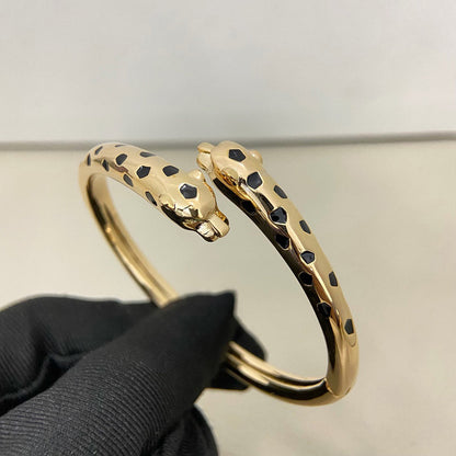 [Kincade]PANTHERE DOUBLE HEADED OPEN BRACELET