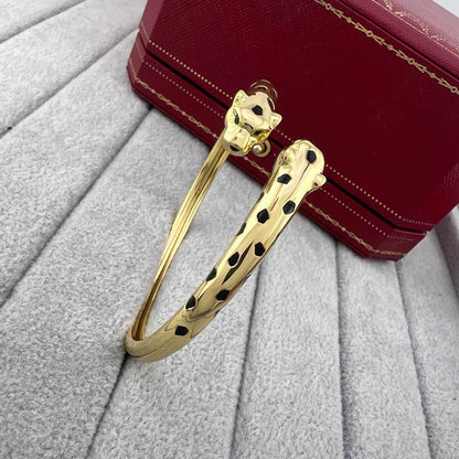 [Kincade]PANTHERE DOUBLE HEADED OPEN BRACELET
