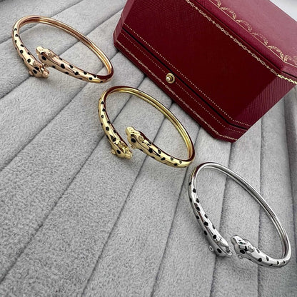[Kincade]PANTHERE DOUBLE HEADED OPEN BRACELET