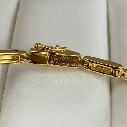 [Kincade]PANTHERE HALF DIAMOND ON CHAIN BRACELET