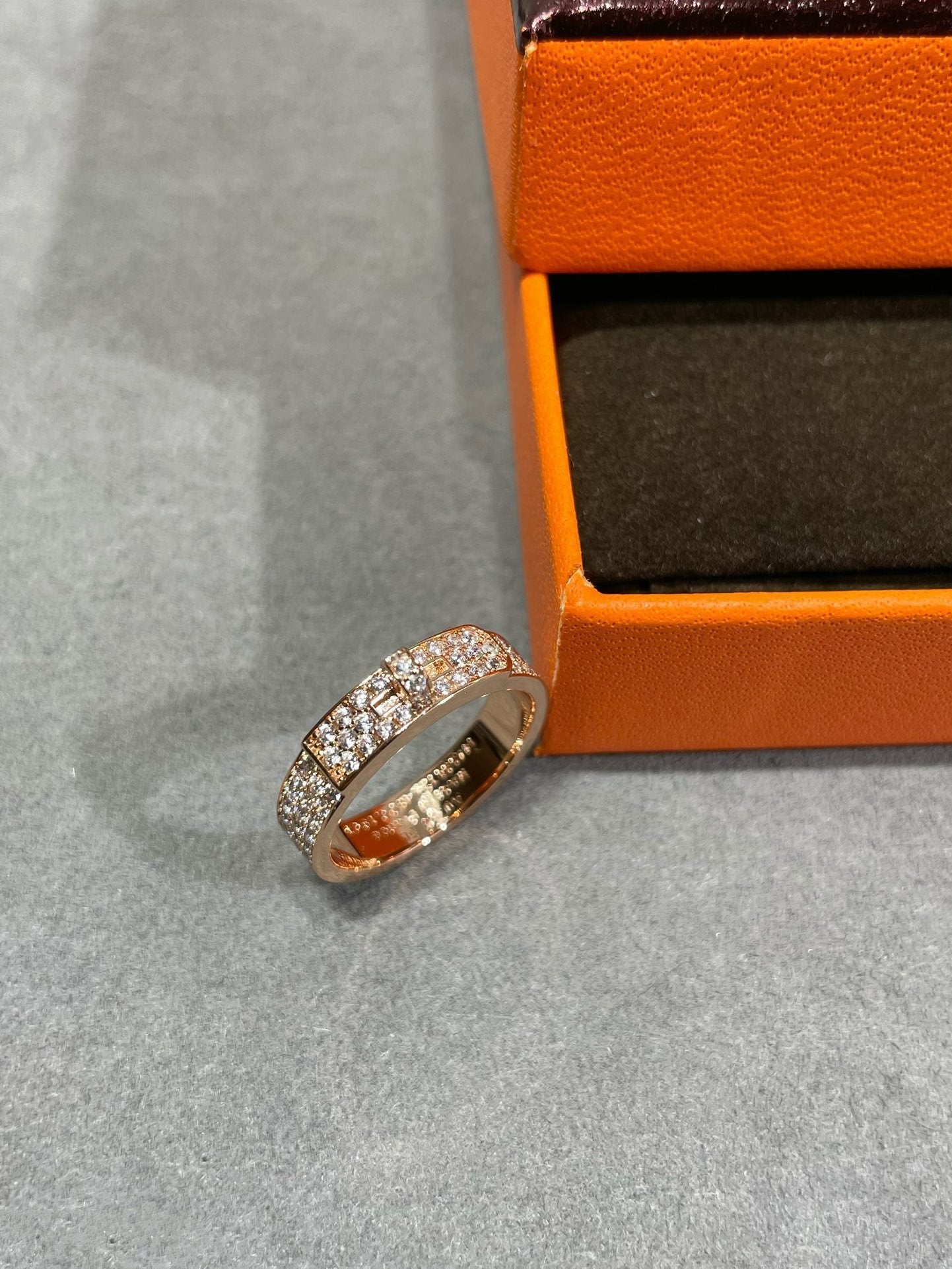 [Kincade Jewelrys]KELLY PINK GOLD DIAMOND RING