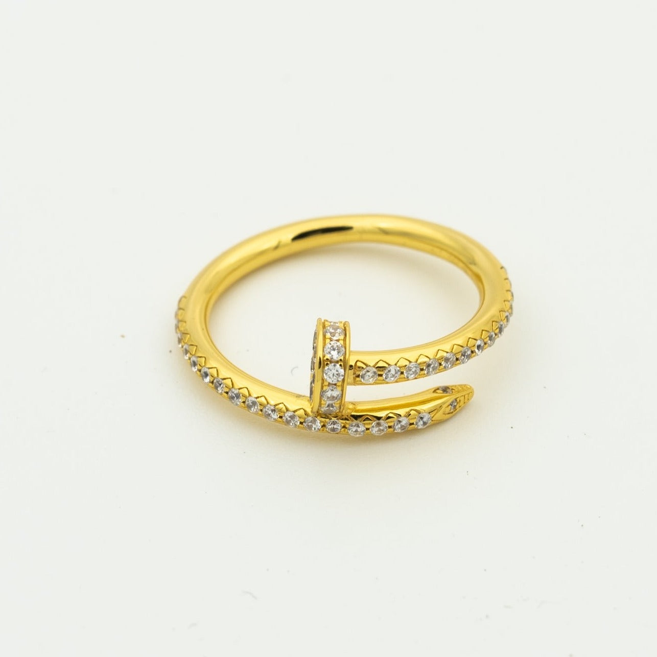 [Kincade Jewelrys]JUSTE RING 1.8MM GOLD DIAMONDS