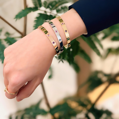 [Kincade] PULSERA AMOR ARCOÍRIS 2026 6,1 MM 10 DIAMANTES