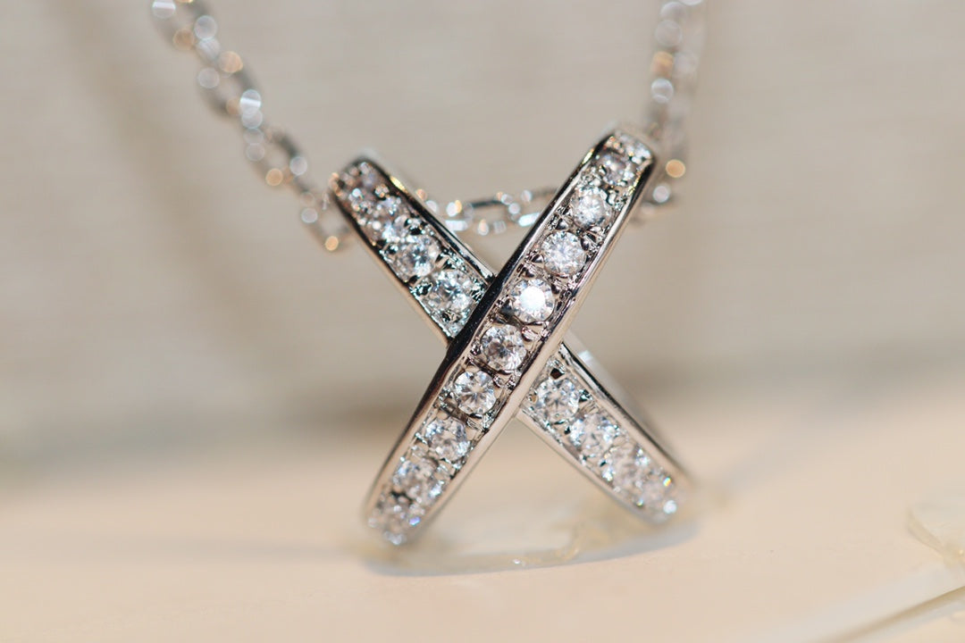 [Kincade Jewelrys]JEUX DE DIAMOND NECKLACE