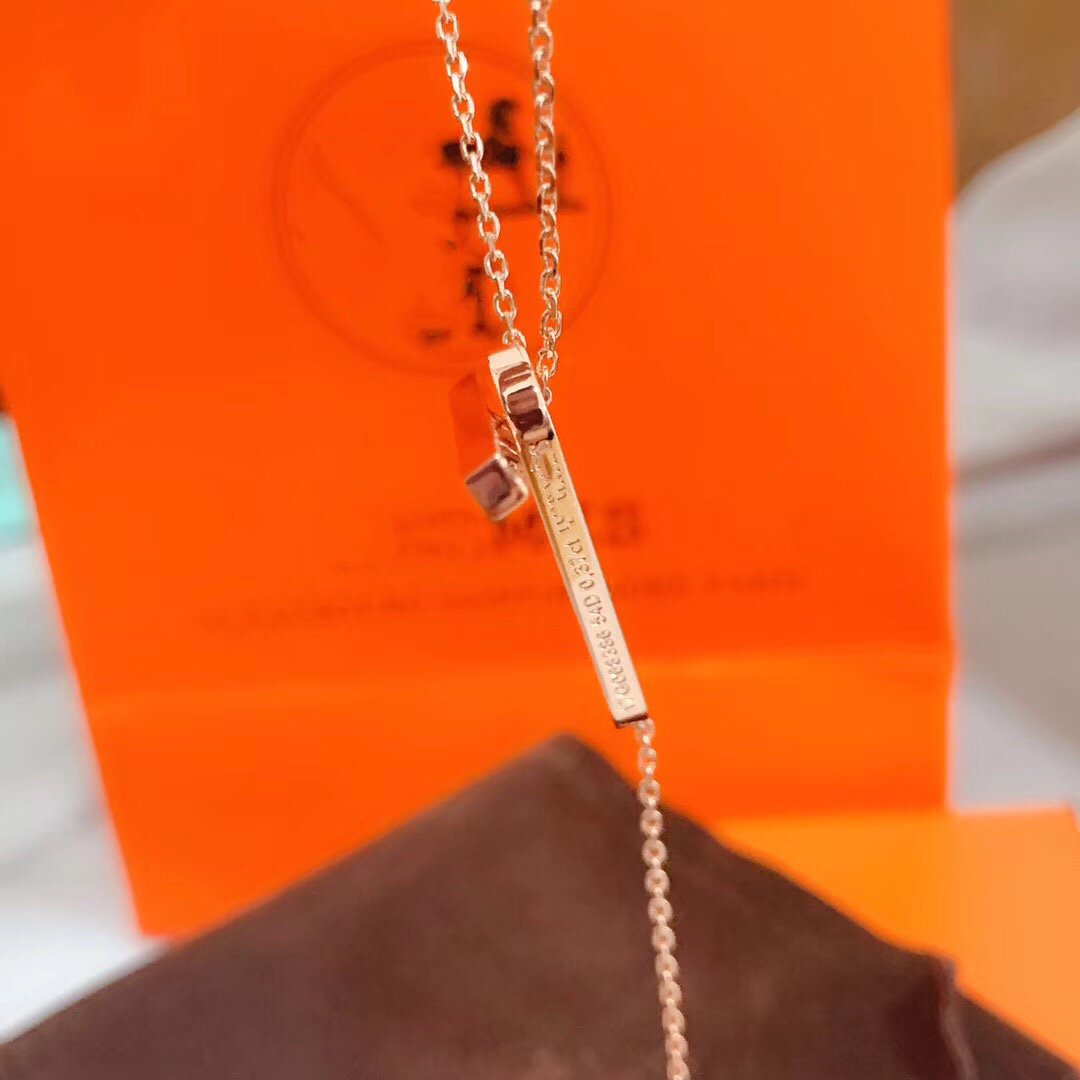 [Kincade Jewelrys]HM NECKLACE PLATINUM ROSE GOLD DIAMOND