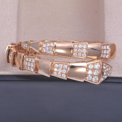 [Kincade Jewelrys]SERPENTI BRACELET PINK GOLD DIAMOND