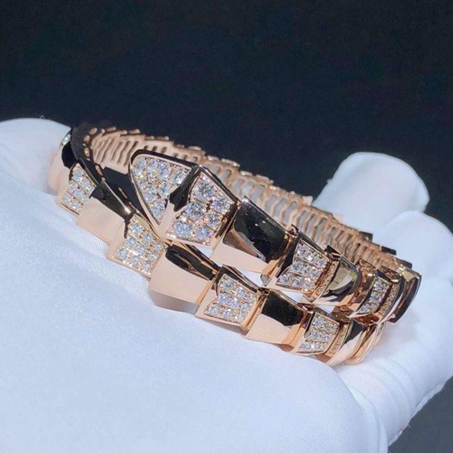 [Kincade Jewelrys]SERPENTI BRACELET PINK GOLD DIAMOND