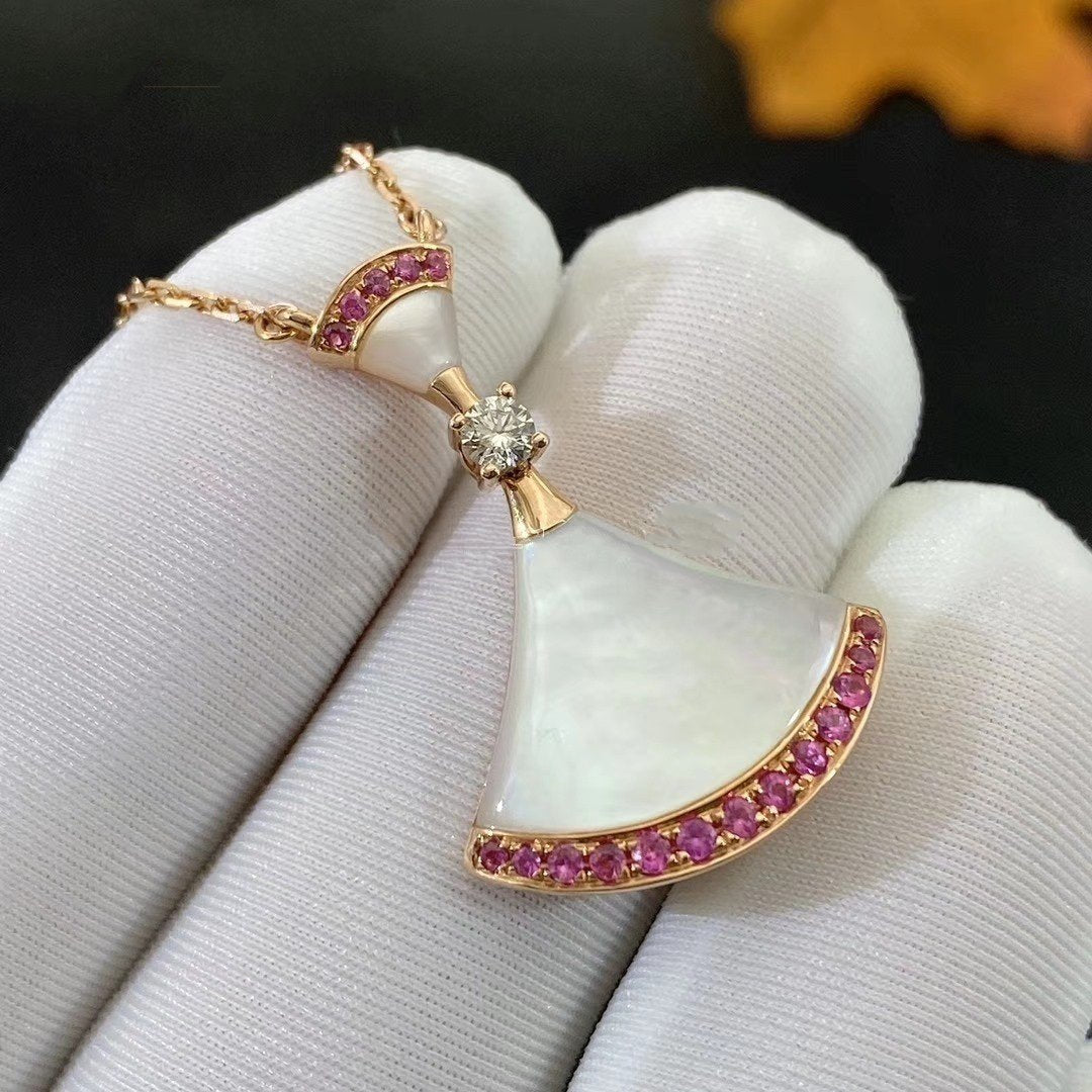 [Kincade Jewelrys]DREAM NECKLACE MOP PINK DIAMOND