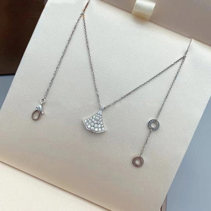 [Kincade Jewelrys]DREAM NECKLACE SILVER DIAMOND