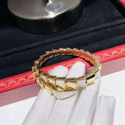 [Kincade Jewelrys]SERPENTI BRACELET MOP GOLD