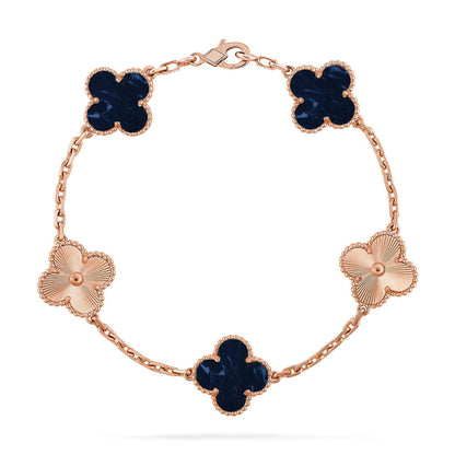 [Kincade]CLOVER 5 MOTIF PIETERSITE BRACELET COLLECTION