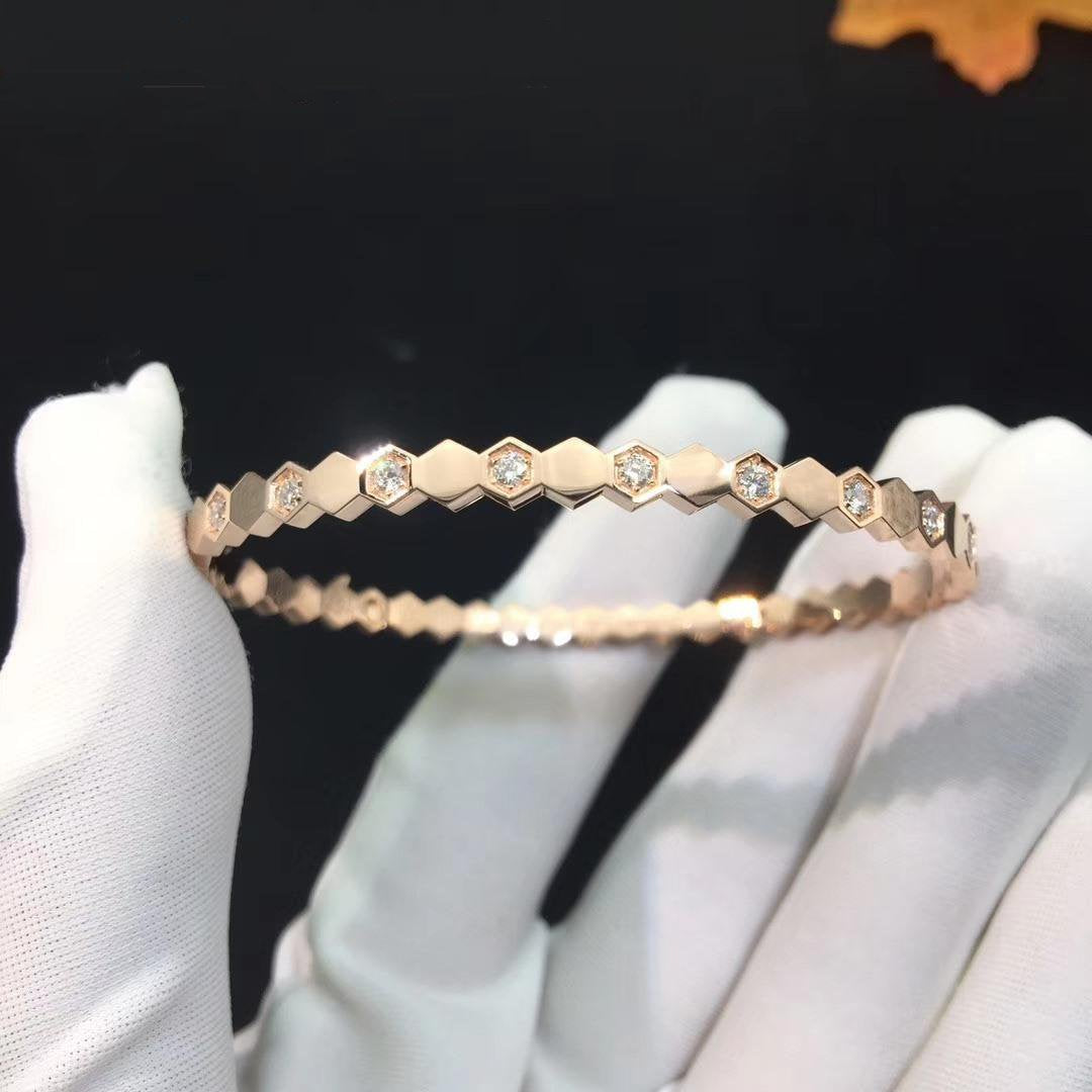 [Kincade Jewelrys]BEE LOVE SILVER DIAMOND BRACELET
