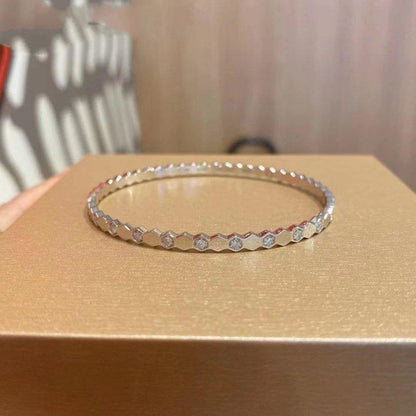[Kincade Jewelrys]BEE LOVE SILVER DIAMOND BRACELET