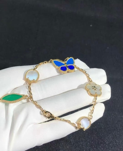 [Kincade] PULSERA LUCKY SPRING MARIPOSA 5 MOTIVOS