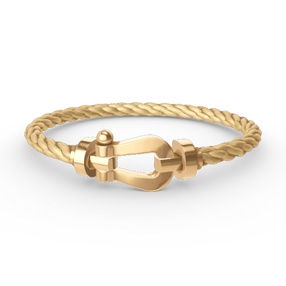 [Kincade Jewelrys]FORCE LARGE HORSESHOE NO DIAMOND BRACELET GOLD