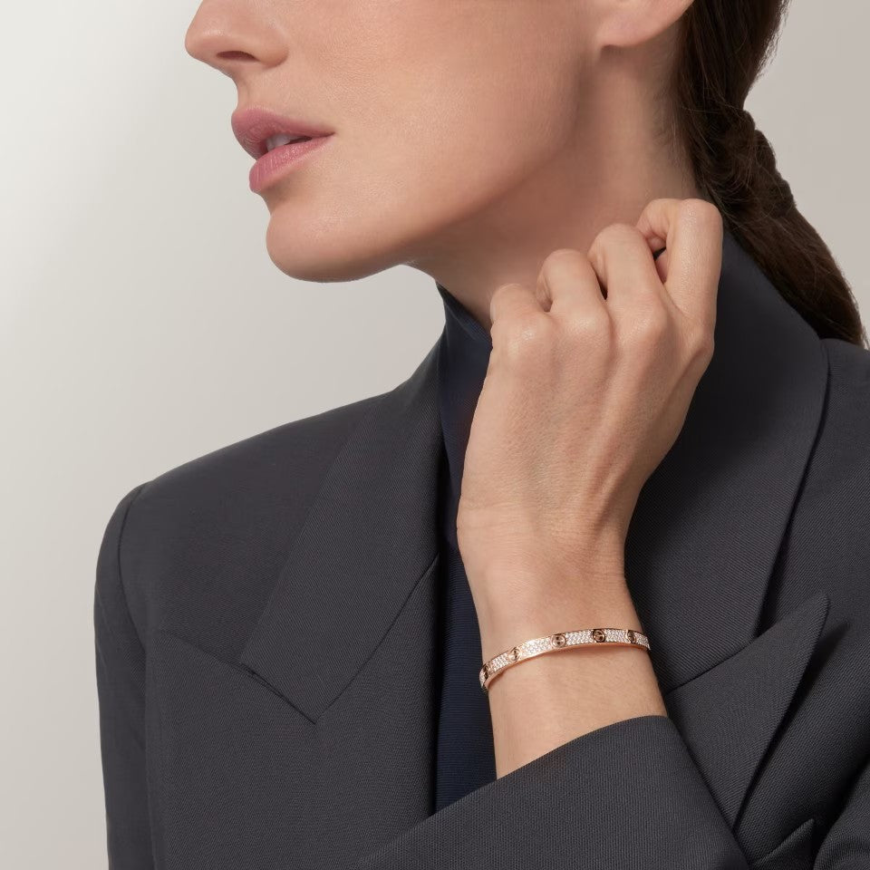 [Kincade]LOVE BRACELET 4.8MM DIAMOND-PAVED