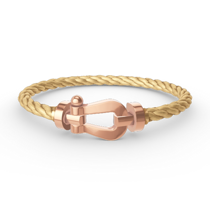 [Kincade Jewelrys]FORCE LARGE HORSESHOE NO DIAMOND BRACELET ROSE GOLD