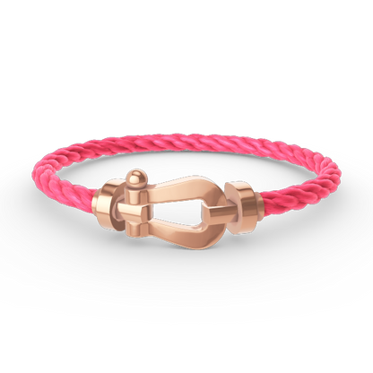[Kincade Jewelrys]FORCE LARGE HORSESHOE NO DIAMOND BRACELET ROSE GOLD