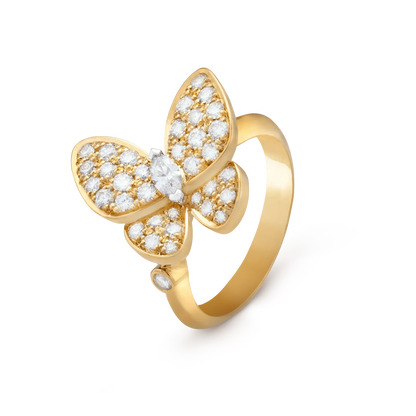 [Kincade Jewelrys]BUTTERFLY DIAMOND RING