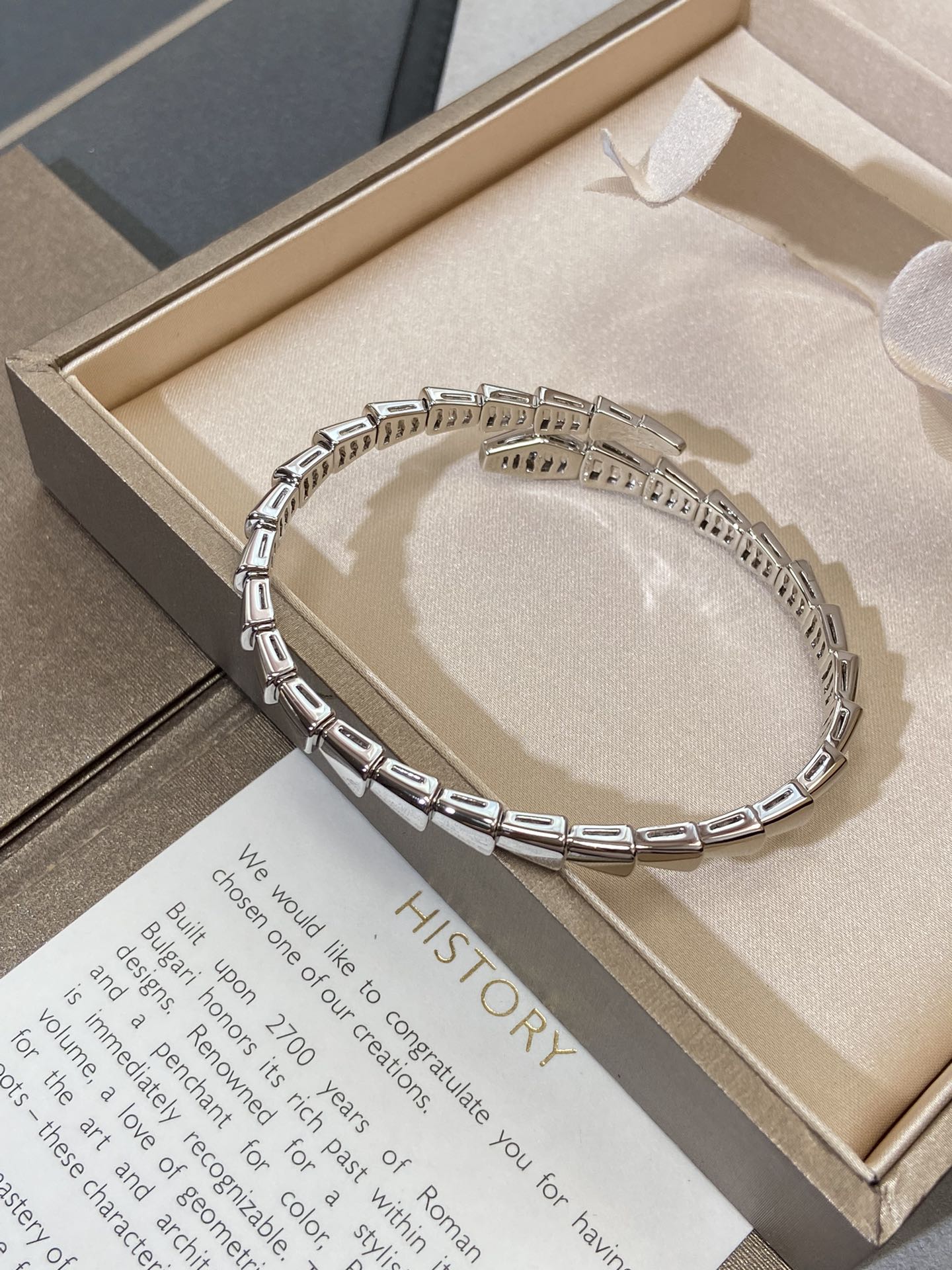 [Kincade Jewelrys]SERPENTI VIPER SILVER BRACELET