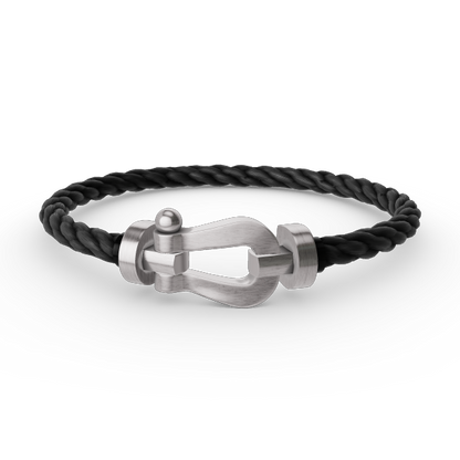 [Kincade Jewelrys]FORCE LARGE HORSESHOE NO DIAMOND BRACELET SILVER
