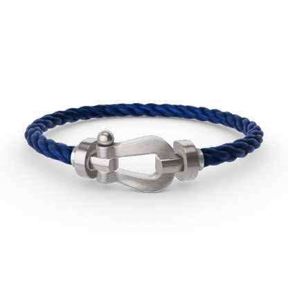 [Kincade Jewelrys]FORCE LARGE HORSESHOE NO DIAMOND BRACELET SILVER
